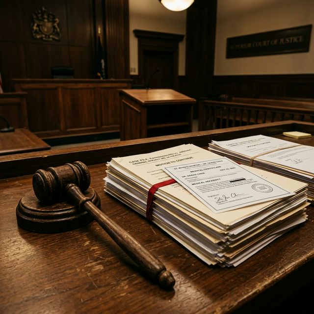 legal consequences of fake medical certificate